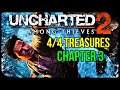 UNCHARTED 2 | CHAPTER 3 | ALL TREASURES ( 4 Treasures )