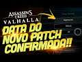 URGENTE!!! DATA DO NOVO PATCH EM ASSASSIN'S CREED VALHALLA CONFIRMADO PELA UBISOFT!!!