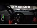 17km Wales Dyfi Reverse (Realistic Weather) | WRC8 | Citroen C3 WRC