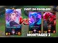 AKALI OUTPLAYED FED KATARINA AND FEEDER YASUO!! AKALI MONTAGES 3 - LEAGUE OF LEGENDS : WILD RIFT