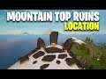 Emote as Thor at Mountain Top Ruins Location Fortnite