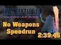 Final Fantasy XII: The Zodiac Age NG+ Unarmed% Speedrun in 2:39:45