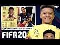 FOOTBALLERS REACT TO THEIR FIFA 20 CARDS! | #WNTT