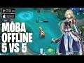 Full Offline - MOBA 5 VS 5 Light X Shadow Anime Gameplay