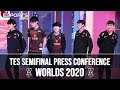 LIVE - TES Post-Match Press Conference - vs Suning - WORLDS 2020