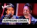 Most SURPRISING COVERS in The Voice Kids