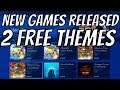 New PS4 Games - 2 New Free Themes PS4 Dynamic