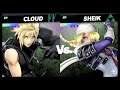 Super Smash Bros Ultimate Amiibo Fights – Request #16329 Cloud vs Sheik