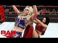 WWE 2K20 RAW WOMEN'S CHAMPIONSHIP OPEN CHALLENGE ZELINA VEGA VS CHARLOTTE FLAIR