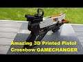 Beyond Cool: Printed Tactical Pistol Crossbow!