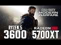 Call of Duty Modern Warfare on Ryzen 5 3600 + RX 5700 XT 1080p, 1440p benchmarks!
