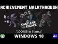 Castle of no Escape (Win 10) Achievement Walkthrough