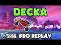 Decka Pro Ranked 2v2 POV #114 - Rocket League Replays