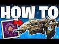 Destiny 2 - How To Start BAD JUJU Exotic Quest & Tribute Hall EXPLAINED