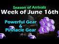 Destiny 2 - Week of June 16th - Powerful and Pinnacle Gear - Activities - Season of Arrivals
