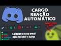 Discord Cargo por Reação/Automático - Bot Carl Criar e Adicionar Cargo no Discord