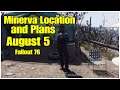 Fallout 76: Minerva AUGUST 5 Location and Plans in 90 Seconds