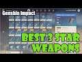 [Genshin Impact] Best 3 Star Weapons to Upgrade | Free to Play (F2P) Friendly!