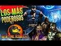 Los 10 Ninjas más poderosos de Mortal Kombat (Del peor al mejor) Tremor, Rain, Scorpion, Reptile