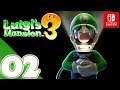 Luigi's Mansion 3 [Switch] - Gameplay Walkthrough Part 2 [5F, 3F & 2F] - No Commentary