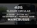 Route Learn 426 - Oldham to Fitton Hill Circular