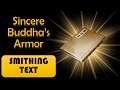 Nioh 2 Sincere Buddha's Armor Smithing Text 仁王2