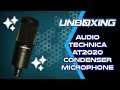 Unboxing Audio Technica AT2020 Condenser Microphone