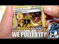 CHASE CARD PULLED! | My *LAST* Pokemon BREAKpoint Pack Opening!