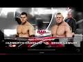 WWE 2K20 Brock Lesnar VS Humberto Carrillo 1 VS 1 Match WWE Title