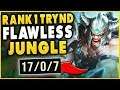 #1 TRYNDAMERE WORLD DESTROYS HIGH-ELO BOOSTERS (PERFECT SCORE) - League of Legends