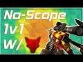 BULLET FORCE 1v1 NO-SCOPE CHALLENGE W/ Vilkas Vision!