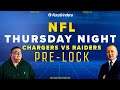 CHARGERS VS RAIDERS | THURSDAY NIGHT SHOWDOWN NFL WEEK 15 DFS PICKS - ROTOGRINDERS