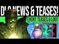 Destiny 2 | INSTANT SUPERS! HUGE UPDATE! Exotic Glitch, Hidden Nightmare, Festival Info & Eververse
