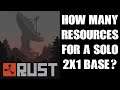 How Much Many Resources & Tools Do You Need For Rust Starter Base & How Long Does It Take To Build?