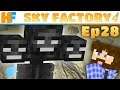 How to SAFELY Kill a Wither WITHOUT TAKING DAMAGE! | Sky Factory 4 | Episode 28