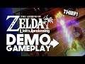 Link's Awakening Demo Gameplay & Commentary