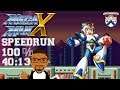 MEGA MAN X SPEEDRUN (40:13, 100%, Iceful Route) | Stream Highlight - Students of Gaming