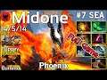 Midone [Secret] plays Phoenix!!! Dota 2 Full Game7.22