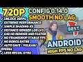 Performance Config PUBG Android Rasa iPhone 8+ Smooth High FPS 720p TERBARU NO LAG - Update 0.14.0