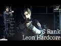 Resident Evil 2 Remake Leon Hard Mode S Rank - I cannot Hear so this should be fun!!!