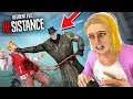 SOY TYRANT Y OS VOY A REVENTAR A TODOS !! - RESIDENT EVIL RESISTANCE MULTIPLAYER