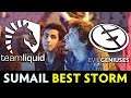 Sumail picked BEST Storm Spirit vs LIQUID — can he COUNTER w33 Windranger?
