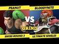 The Grind 140 Online Swiss Round 3 - Peanut (Little Mac) Vs. Bloodynite (Ganondorf) Smash Ultimate