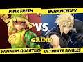 The Grind 141 Winners Quarters - Pink Fresh (Min Min) Vs. enhancedpv (Cloud) Smash Ultimate - SSBU