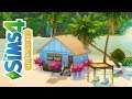 Tropical Tiny House Build - The Sims 4: ISLAND LIVING