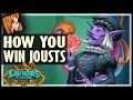 THIS IS HOW YOU WIN JOUSTS! - Saviors of Uldum Hearthstone