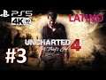 UNCHARTED 4 / Walkthrough #3 / PS5 / 4K 60fps / LATINO / sin comentarios