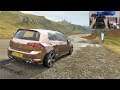 Volkswagen Golf R - Test Drive | Forza Horizon 4 (Steering Wheel + Shifter)