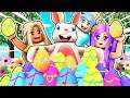 We Visited the EASTER BUNNY in Roblox!