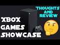 Xbox Games Showcase Thoughts and Review